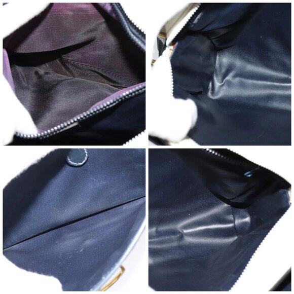 CELINE Shoulder Bag Leather White Auth BA829 - Picture 15 of 16